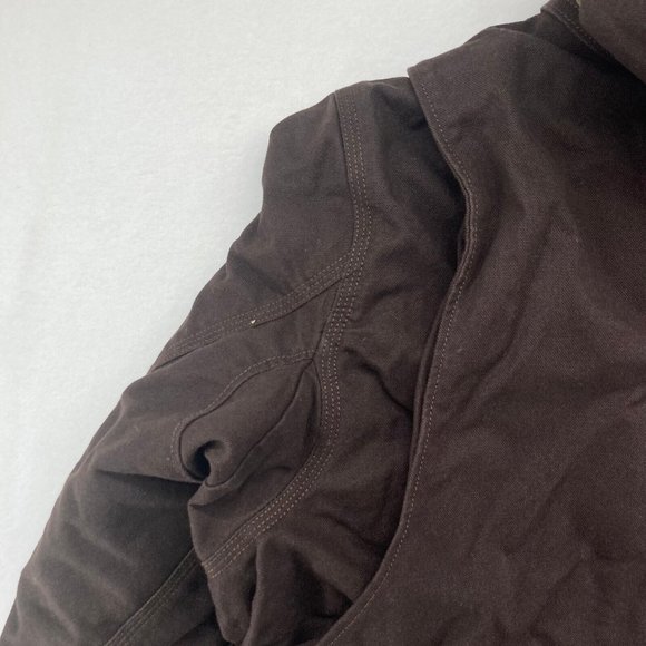 Carhartt Women's Caldwell Brown Full Swing Hooded Zip-up Jacket XL (16/18) NWT - Picture 10 of 12